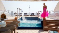 70m luxury superyacht Numptia - Outdoor relaxation 